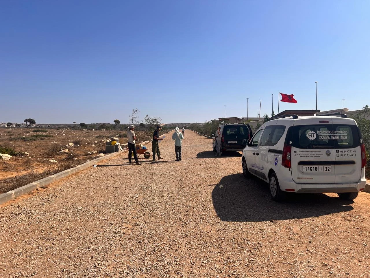 Visite de terrain et repérage du site